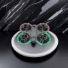 White quadcopter aerial photography stabilizer high-definition remote control aircraft details Picture